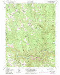 Garden Valley California Historical topographic map, 1:24000 scale, 7.5 X 7.5 Minute, Year 1949
