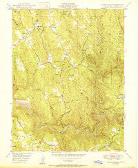 Garden Valley California Historical topographic map, 1:24000 scale, 7.5 X 7.5 Minute, Year 1950