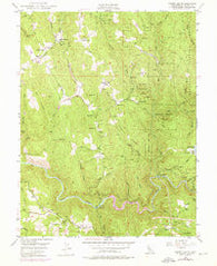 Garden Valley California Historical topographic map, 1:24000 scale, 7.5 X 7.5 Minute, Year 1949