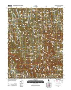 Garden Valley California Historical topographic map, 1:24000 scale, 7.5 X 7.5 Minute, Year 2012