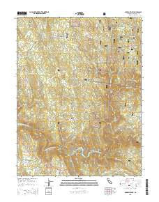Garden Valley California Current topographic map, 1:24000 scale, 7.5 X 7.5 Minute, Year 2015