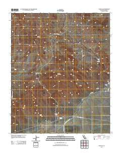 Garlock California Historical topographic map, 1:24000 scale, 7.5 X 7.5 Minute, Year 2012