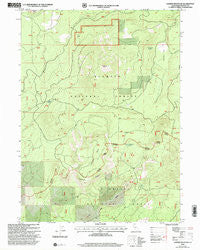 Garner Mountain California Historical topographic map, 1:24000 scale, 7.5 X 7.5 Minute, Year 2001