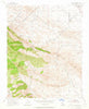 Garza Peak California Historical topographic map, 1:24000 scale, 7.5 X 7.5 Minute, Year 1953