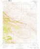 Garza Peak California Historical topographic map, 1:24000 scale, 7.5 X 7.5 Minute, Year 1953