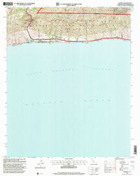 Gaviota California Historical topographic map, 1:24000 scale, 7.5 X 7.5 Minute, Year 1995