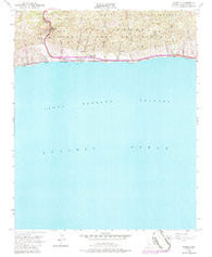 Gaviota California Historical topographic map, 1:24000 scale, 7.5 X 7.5 Minute, Year 1953