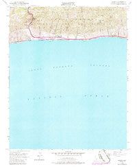 Gaviota California Historical topographic map, 1:24000 scale, 7.5 X 7.5 Minute, Year 1953