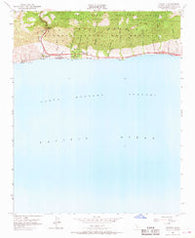 Gaviota California Historical topographic map, 1:24000 scale, 7.5 X 7.5 Minute, Year 1953