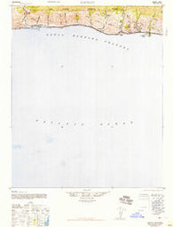 Gaviota California Historical topographic map, 1:62500 scale, 15 X 15 Minute, Year 1947