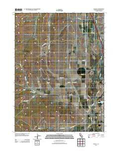 Gazelle California Historical topographic map, 1:24000 scale, 7.5 X 7.5 Minute, Year 2012