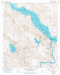 Gene Wash California Historical topographic map, 1:24000 scale, 7.5 X 7.5 Minute, Year 1959