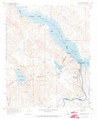 Gene Wash California Historical topographic map, 1:24000 scale, 7.5 X 7.5 Minute, Year 1959