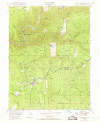 Georgetown California Historical topographic map, 1:24000 scale, 7.5 X 7.5 Minute, Year 1949