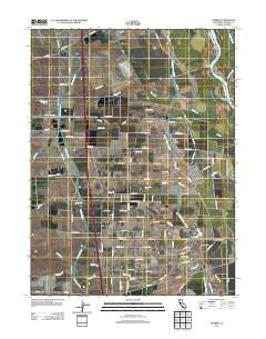 Gerber California Historical topographic map, 1:24000 scale, 7.5 X 7.5 Minute, Year 2012