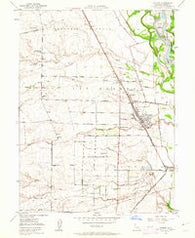 Gerber California Historical topographic map, 1:24000 scale, 7.5 X 7.5 Minute, Year 1950