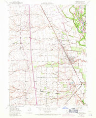 Gerber California Historical topographic map, 1:24000 scale, 7.5 X 7.5 Minute, Year 1950