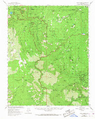 Giant Forest California Historical topographic map, 1:62500 scale, 15 X 15 Minute, Year 1956