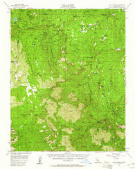 Giant Forest California Historical topographic map, 1:62500 scale, 15 X 15 Minute, Year 1956