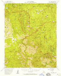 Giant Forest California Historical topographic map, 1:62500 scale, 15 X 15 Minute, Year 1956