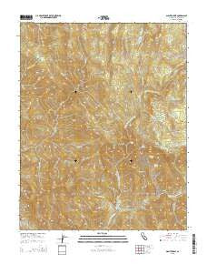 Giant Forest California Current topographic map, 1:24000 scale, 7.5 X 7.5 Minute, Year 2015