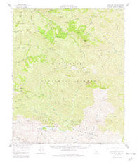 Gibraltar Dam California Historical topographic map, 1:62500 scale, 15 X 15 Minute, Year 1964