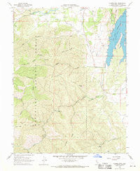 Gilmore Peak California Historical topographic map, 1:24000 scale, 7.5 X 7.5 Minute, Year 1968