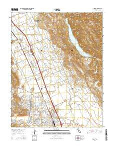 Gilroy California Current topographic map, 1:24000 scale, 7.5 X 7.5 Minute, Year 2015