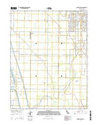 Gilsizer Slough California Current topographic map, 1:24000 scale, 7.5 X 7.5 Minute, Year 2015