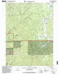 Girard Ridge California Historical topographic map, 1:24000 scale, 7.5 X 7.5 Minute, Year 1998