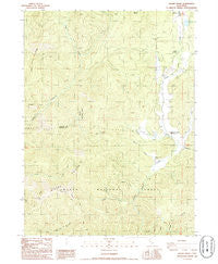 Girard Ridge California Historical topographic map, 1:24000 scale, 7.5 X 7.5 Minute, Year 1986
