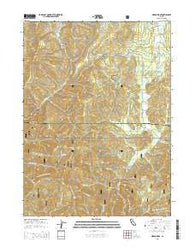 Girard Ridge California Current topographic map, 1:24000 scale, 7.5 X 7.5 Minute, Year 2015