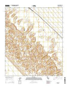 Glamis California Current topographic map, 1:24000 scale, 7.5 X 7.5 Minute, Year 2015