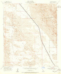 Glamis NW California Historical topographic map, 1:24000 scale, 7.5 X 7.5 Minute, Year 1954