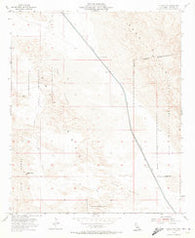 Glamis NW California Historical topographic map, 1:24000 scale, 7.5 X 7.5 Minute, Year 1954