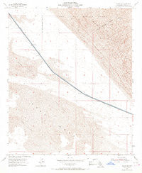 Glamis SE California Historical topographic map, 1:24000 scale, 7.5 X 7.5 Minute, Year 1954