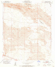 Glamis SW California Historical topographic map, 1:24000 scale, 7.5 X 7.5 Minute, Year 1954