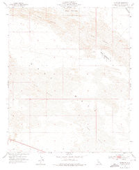 Glamis SW California Historical topographic map, 1:24000 scale, 7.5 X 7.5 Minute, Year 1954