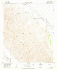 Glamis California Historical topographic map, 1:24000 scale, 7.5 X 7.5 Minute, Year 1955