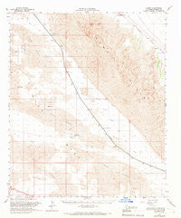 Glamis California Historical topographic map, 1:62500 scale, 15 X 15 Minute, Year 1955