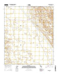 Glamis NW California Current topographic map, 1:24000 scale, 7.5 X 7.5 Minute, Year 2015