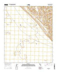 Glamis SE California Current topographic map, 1:24000 scale, 7.5 X 7.5 Minute, Year 2015