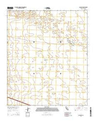 Glamis SW California Current topographic map, 1:24000 scale, 7.5 X 7.5 Minute, Year 2015