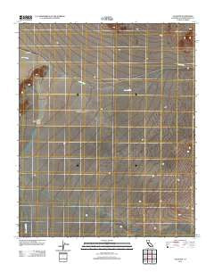 Glasgow California Historical topographic map, 1:24000 scale, 7.5 X 7.5 Minute, Year 2012