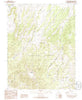 Glass Mountain California Historical topographic map, 1:24000 scale, 7.5 X 7.5 Minute, Year 1986