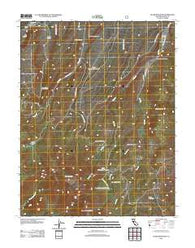 Glass Mountain California Historical topographic map, 1:24000 scale, 7.5 X 7.5 Minute, Year 2012