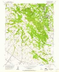 Glen Ellen California Historical topographic map, 1:24000 scale, 7.5 X 7.5 Minute, Year 1954