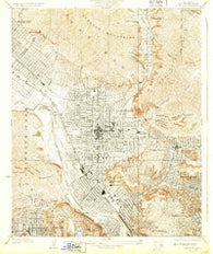 Glendale California Historical topographic map, 1:24000 scale, 7.5 X 7.5 Minute, Year 1928