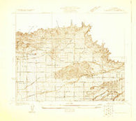 Glendora California Historical topographic map, 1:24000 scale, 7.5 X 7.5 Minute, Year 1925