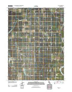 Glenn California Historical topographic map, 1:24000 scale, 7.5 X 7.5 Minute, Year 2012